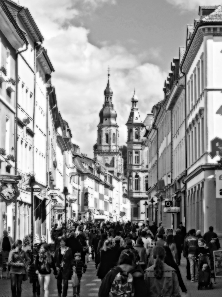 The Weekend in Black and White (05/2019) - Heidelberg with Orthon effect